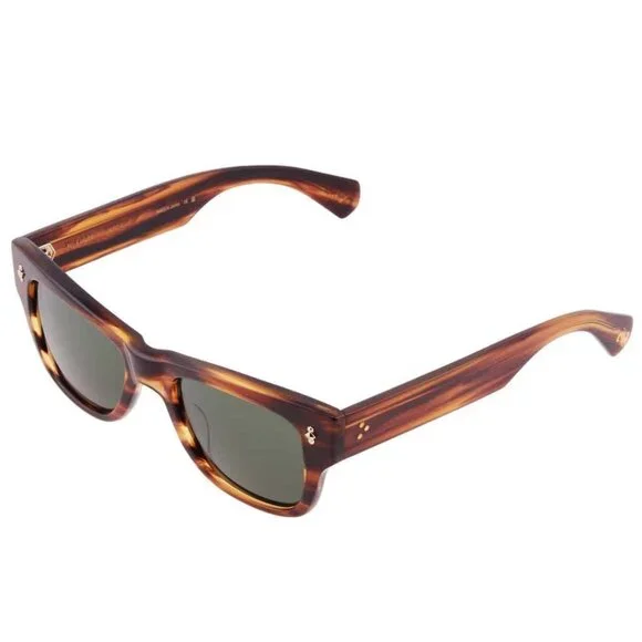 New Mr. Leight DUKE S Pure G-15 Square Unisex Sunglasses ML2034 KOA-ATG/PG15 49